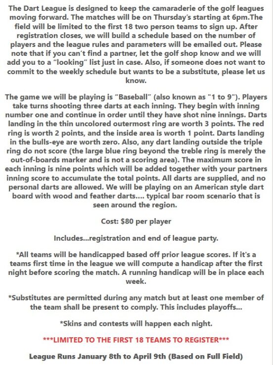 DartLeague2026info