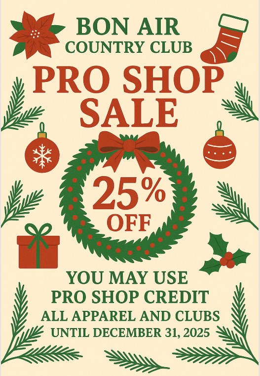 Pro Shop Sale 2025