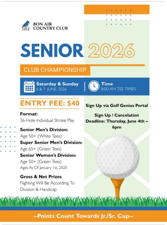 Senior Championship 2026